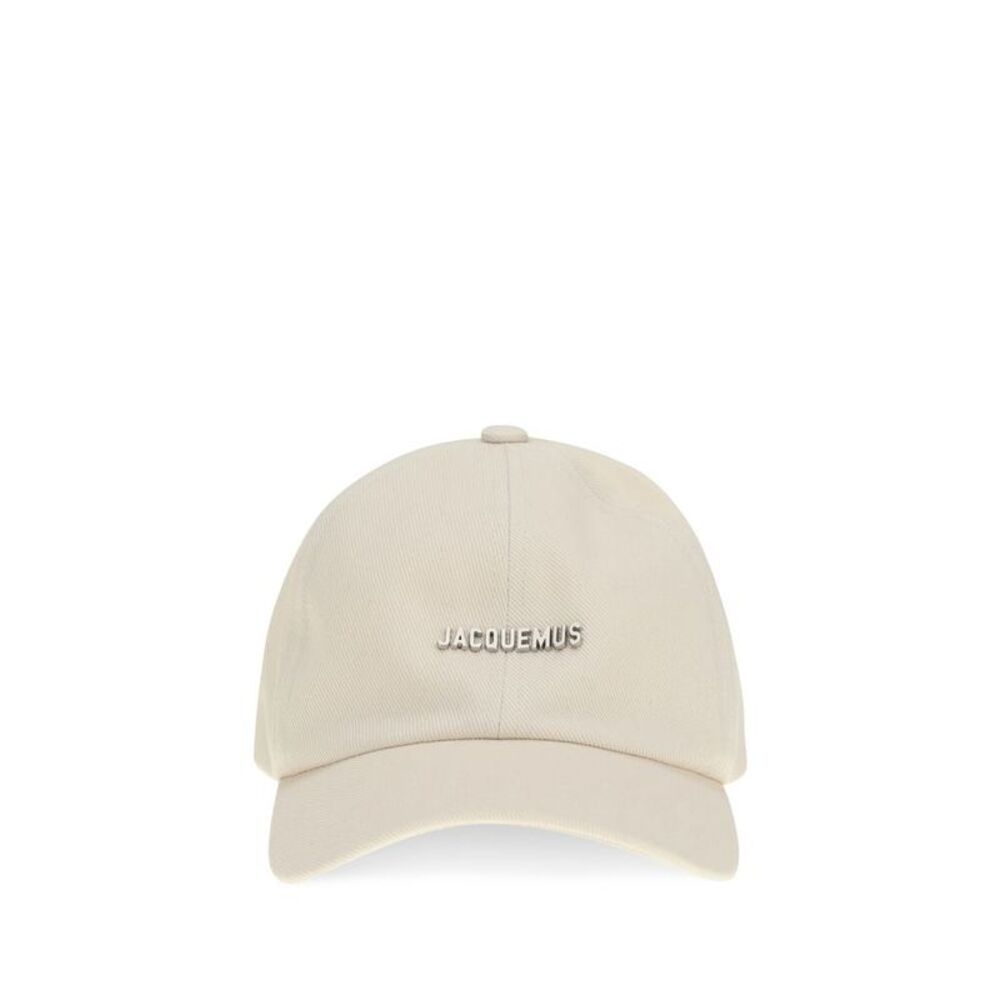 Jacquemus Beige Cotton Cap (Baseball Men's Hat)